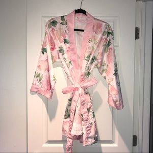 Floral robe